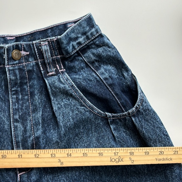 Vintage Rio Steve Mardon Pleated High Waisted Mom Jeans - Picture 8 of 13